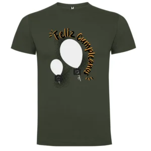Camiseta personalizada cumpleaños | Regalo único con fotos - Camiseta con con logo