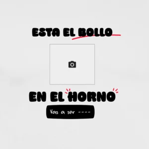 Camiseta personalizada | Anuncio embarazo «Bollo en el horno» - product-101267866-image-1