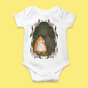 Camiseta La princesa y el oso - custom-baby-body-450x450