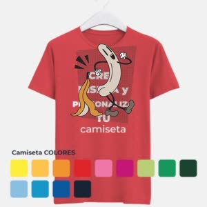 Camiseta Banana Desnuda - Camiseta COLORES con logo