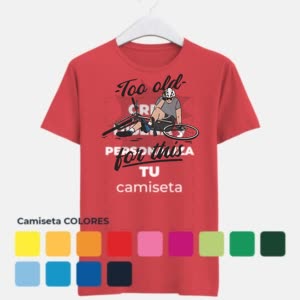 Camiseta demasiado viejo para esto - Camiseta COLORES con logo