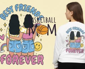 Camiseta Mamá Baloncesto - camisetas-para-amigas-e1718309363367