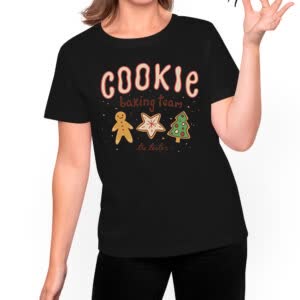 Camiseta Galletas - Camiseta negra con logo