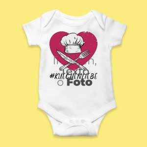 Camiseta Amor Por La Cocina - custom-baby-body-450x450