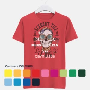 Camiseta Elegante hasta la muerte - Camiseta COLORES con logo