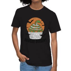 Camiseta Postre peligroso - Camiseta negra con logo