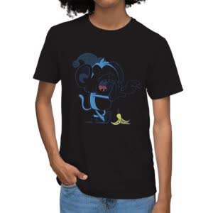 Camiseta Mono sonambulo - Camiseta negra con logo