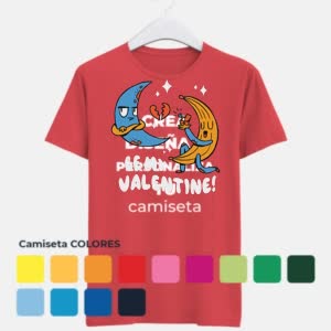 Camiseta Dia De San Valentin Banano - Camiseta COLORES con logo