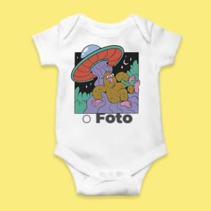 Camiseta Plato volador Bigfoot - custom-baby-body-450x450