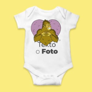 Camiseta Amor De Pie Grande - custom-baby-body-450x450