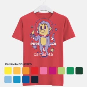 Camiseta Mono Astronauta Espacial - Camiseta COLORES con logo