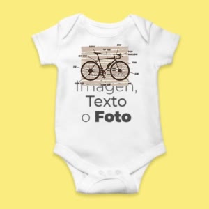 Camiseta Anatomía De La Bicicleta - custom-baby-body-450x450