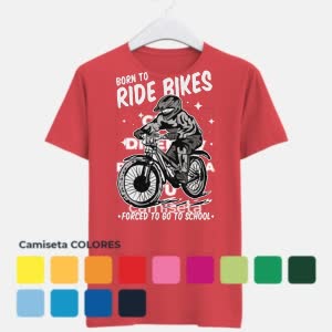 Camiseta Ciclista Nacido Para Montar - Camiseta COLORES con logo