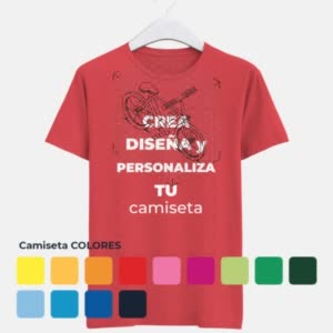 Camiseta Bicicleta Isometrica - Camiseta COLORES con logo