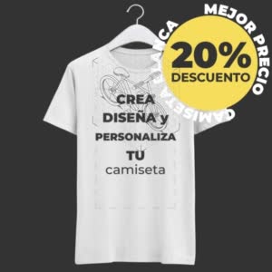 Camiseta Bicicleta Isometrica - Camiseta blanca con logo