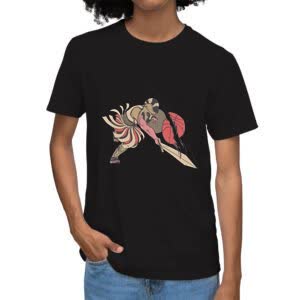 Camiseta Gladiador Baloncesto - Camiseta negra con logo