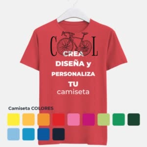 Camiseta Bicicleta Genial - Camiseta COLORES con logo