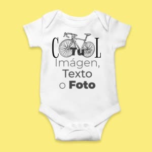 Camiseta Bicicleta Genial - custom-baby-body-450x450