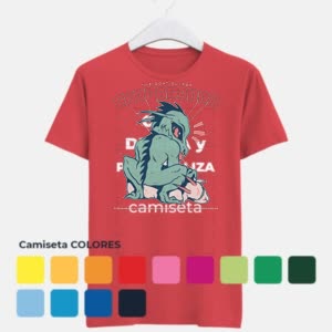 Camiseta Goat Chupacabra - Camiseta COLORES con logo