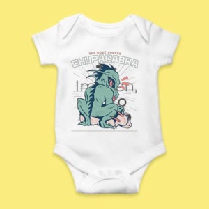 Camiseta Goat Chupacabra - custom-baby-body-450x450