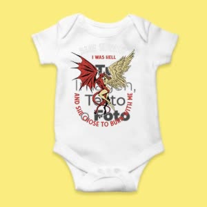 Camiseta Amor Del Diablo - custom-baby-body-450x450