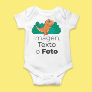 Camiseta Bebe Dinosaurio - custom-baby-body-450x450