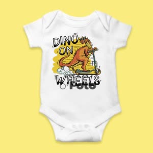 Camiseta Dinosaurio Genial - custom-baby-body-450x450