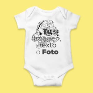 Camiseta Dilofosaurio - custom-baby-body-450x450