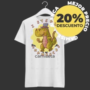 Camiseta Lindo San Patricio - Camiseta blanca con logo