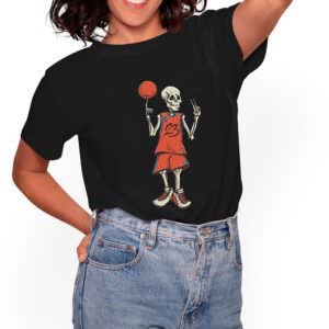 Camiseta Basketball 23 - Camiseta negra con logo