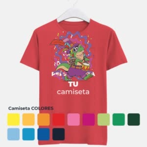 Camiseta Dinosaurio Con Tambor - Camiseta COLORES con logo