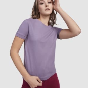 Camiseta gruesa 210g. de mujer en manga corta de algodón - 6563_121_1_1