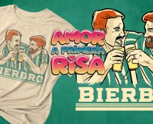 Camiseta Amor a primera Risa - CAMISETAS-PARA-PENAS