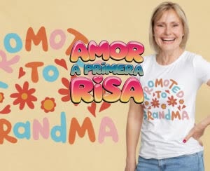 Camiseta Amor a primera Risa - Camiseta personalizada con logo