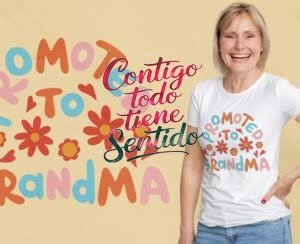 Camiseta Contigo todo tiene sentido - Camiseta personalizada con logo