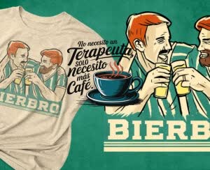 Camiseta No necesito Terapeuta, solo necesito más Café - CAMISETAS-PARA-PENAS