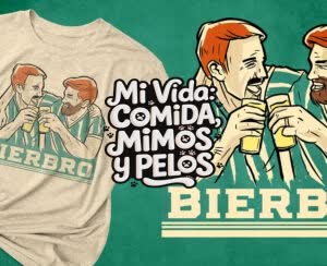 Camiseta Mi vida, Comida y Pelos - CAMISETAS-PARA-PENAS