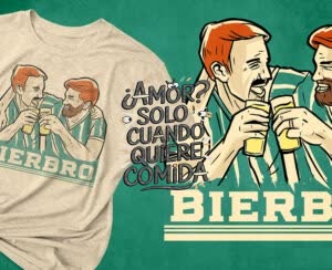 Camiseta Amor? solo cuando quiere comida - CAMISETAS-PARA-PENAS