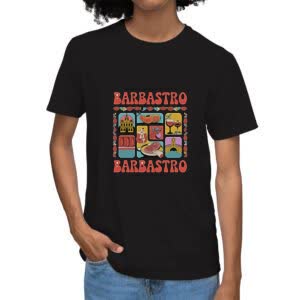 Camiseta Barbastro Somontano - Camiseta negra con logo